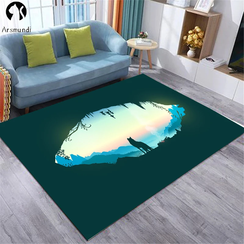 

Настенный Коврик для входной двери, художественный ковер для кухни, гостиной, балкона, ванной комнаты, украшение для сада