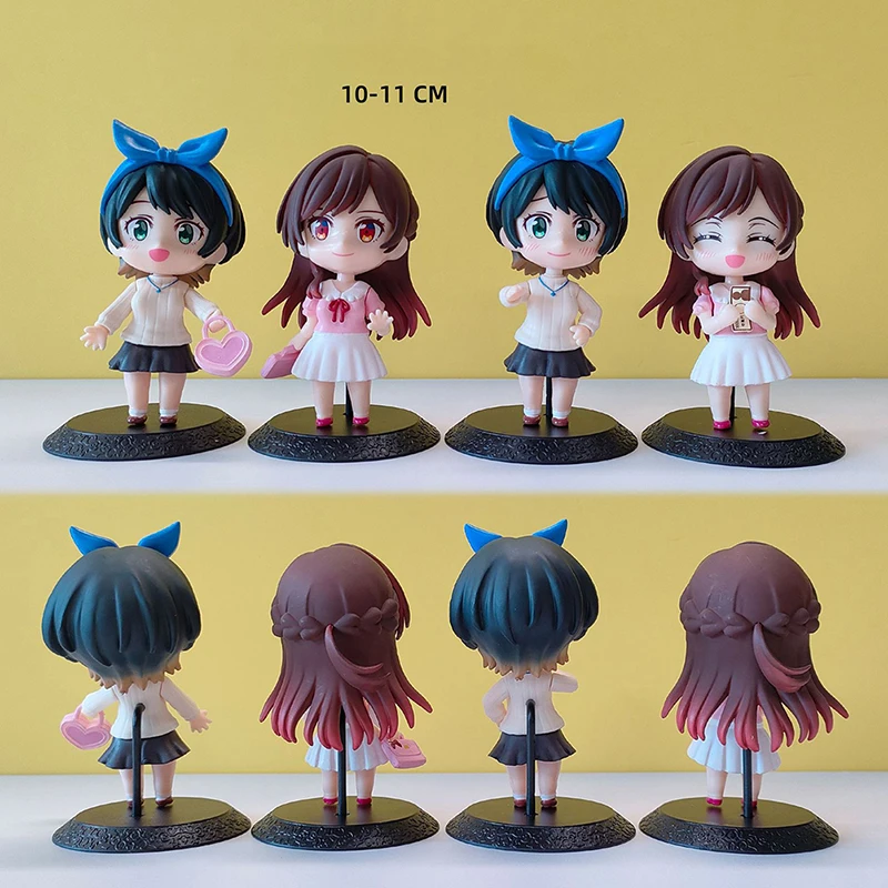 

Экшн-фигурка аниме «Аренда девушки», ихиноза мизухара, чизуру, сарашина, рука, кавайная кукла, ПВХ Коллекционная модель, игрушка, 4 шт.