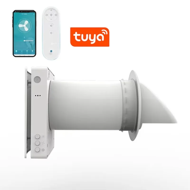 Erv энергосберегающий тепловосстанавливающий вентиляционный блок настенный