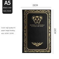 a5 200 pages notebook sketchbook student notebook korean version creative small fresh retro literary notepad men and women diary