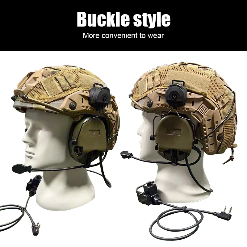 Наушники с защелкой подходят для различных шлемов наушники шумоподавлением и