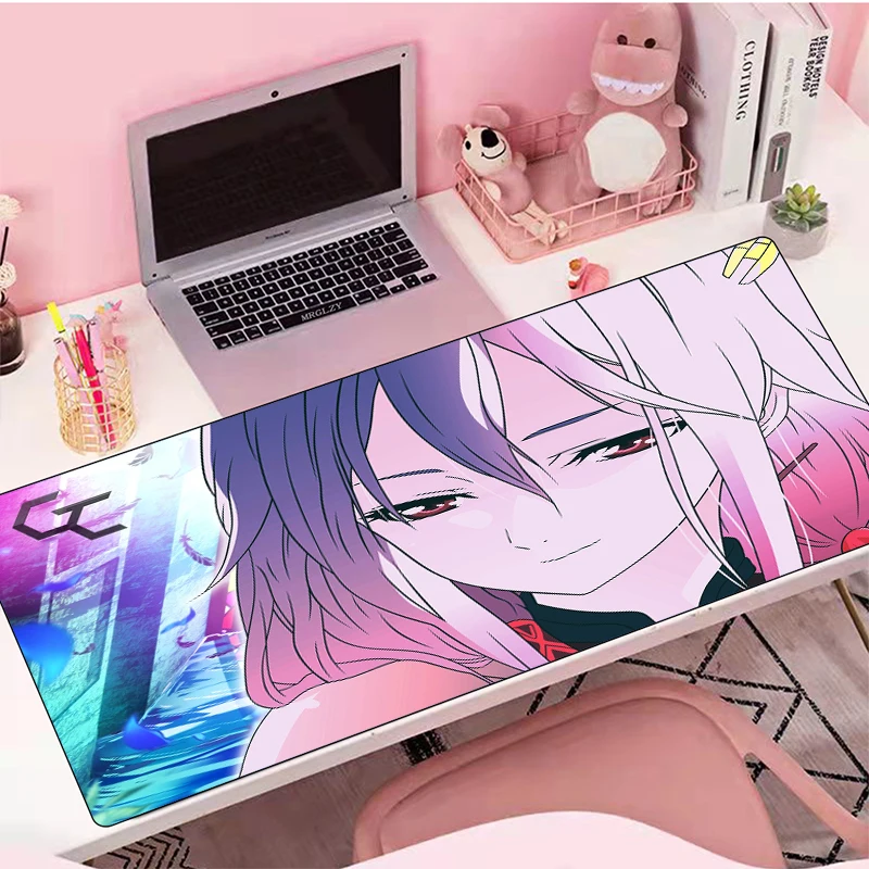 

Anime Notbook Computer XL Mousepad Cartoon Mouse Pad Black Big Gaming Gamer to Laptop Speed Keyboard Mouse Mat desk mat