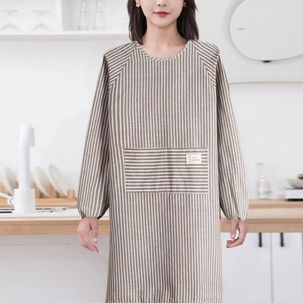 

Полезная моющаяся полоска, фартук для работы в саду, многоразовый кухонный комбинезон на шнуровке для ресторана