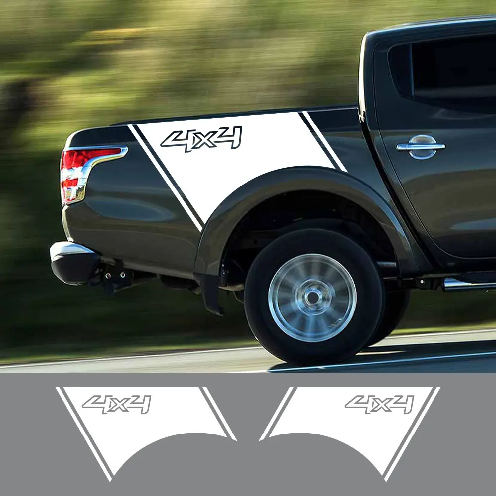 Для Mitsubishi L200 Triton автомобильные наклейки пикап брызговик Боковая дверь грузовик