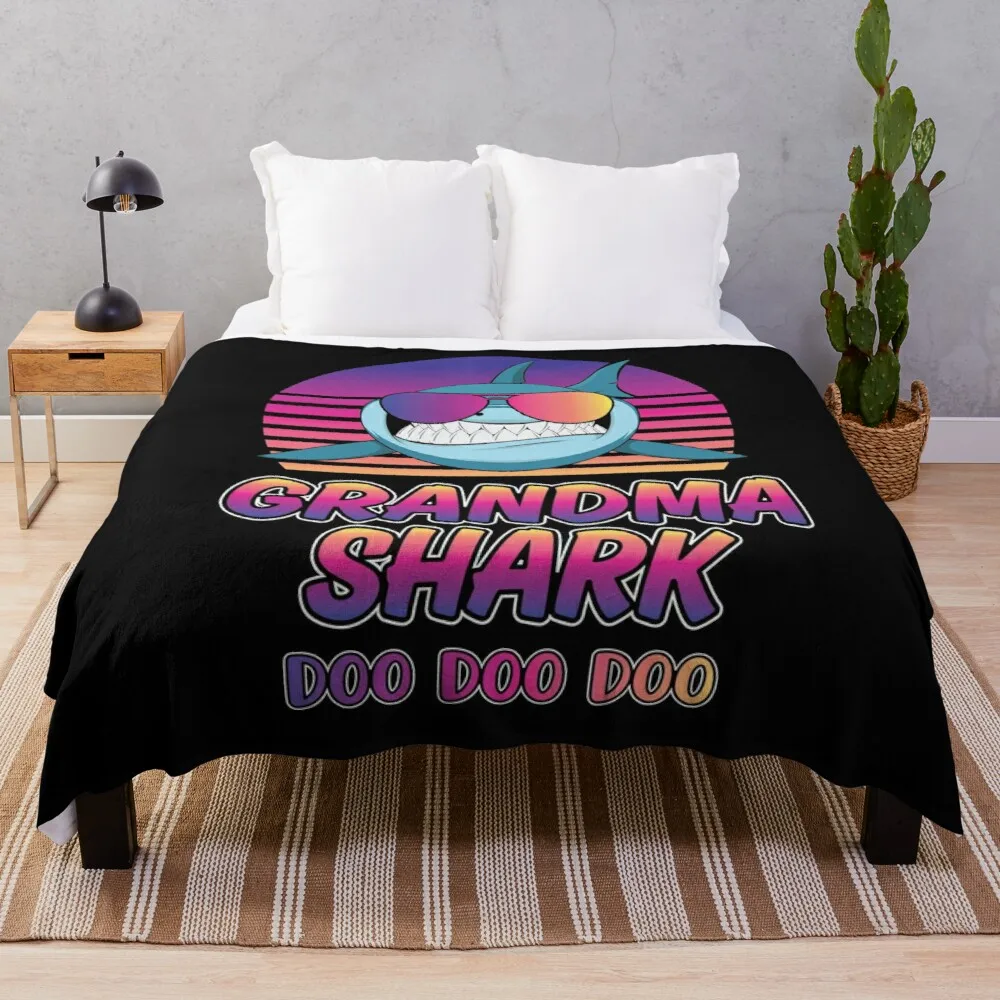 

Бабушка Акула ДУ забавная бабушка Акула винтажный Ретро Закат