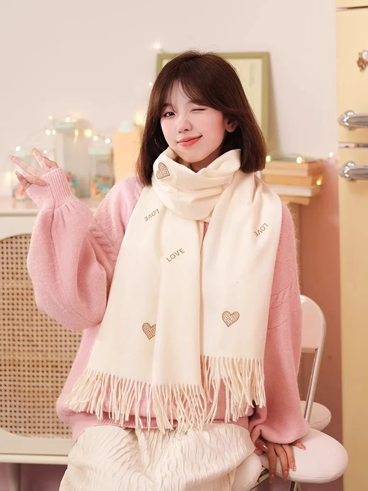 Подарок на день рождения для девочек подруги практичный высококачественный шарф