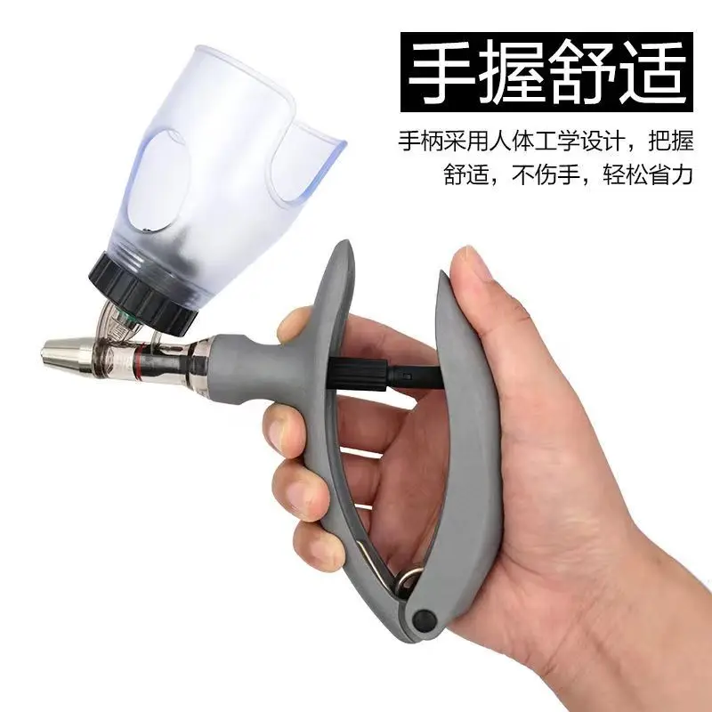 

Ветеринарный Шприц для животных, непрерывный инжектор вакцины для цыплят, свиней, крупного рогатого скота, многофункциональный, 2 мл/5 мл