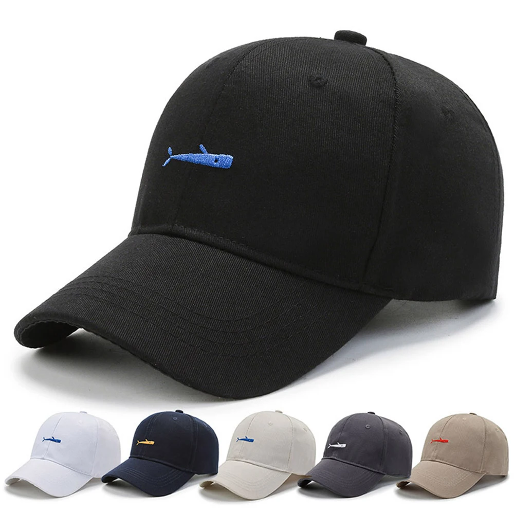 

Embroidery Fish Sun Hat Baseball Caps Women Hip Hop Caps Boys Girls Snapback Cap Casual Dad Hats Adjustable Visors Men Casquette