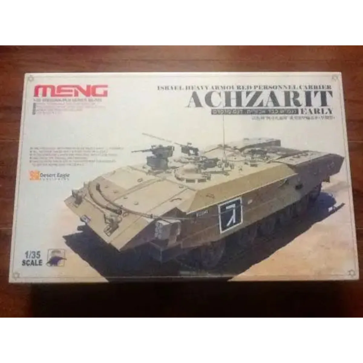 Фото SS-003 Meng Model 1/35 Израильский тяжелый бронетранспортёр Achzarit Superwar, сборный модельный комплект №5
