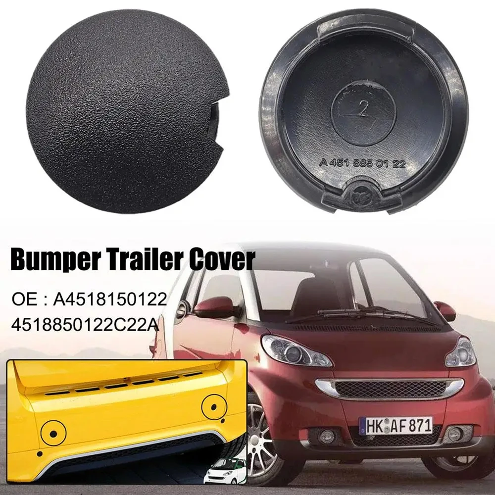 Для Smart Fortwo W451 2007-2014 Автомобильный передний и задний бампер фаркоп проушина