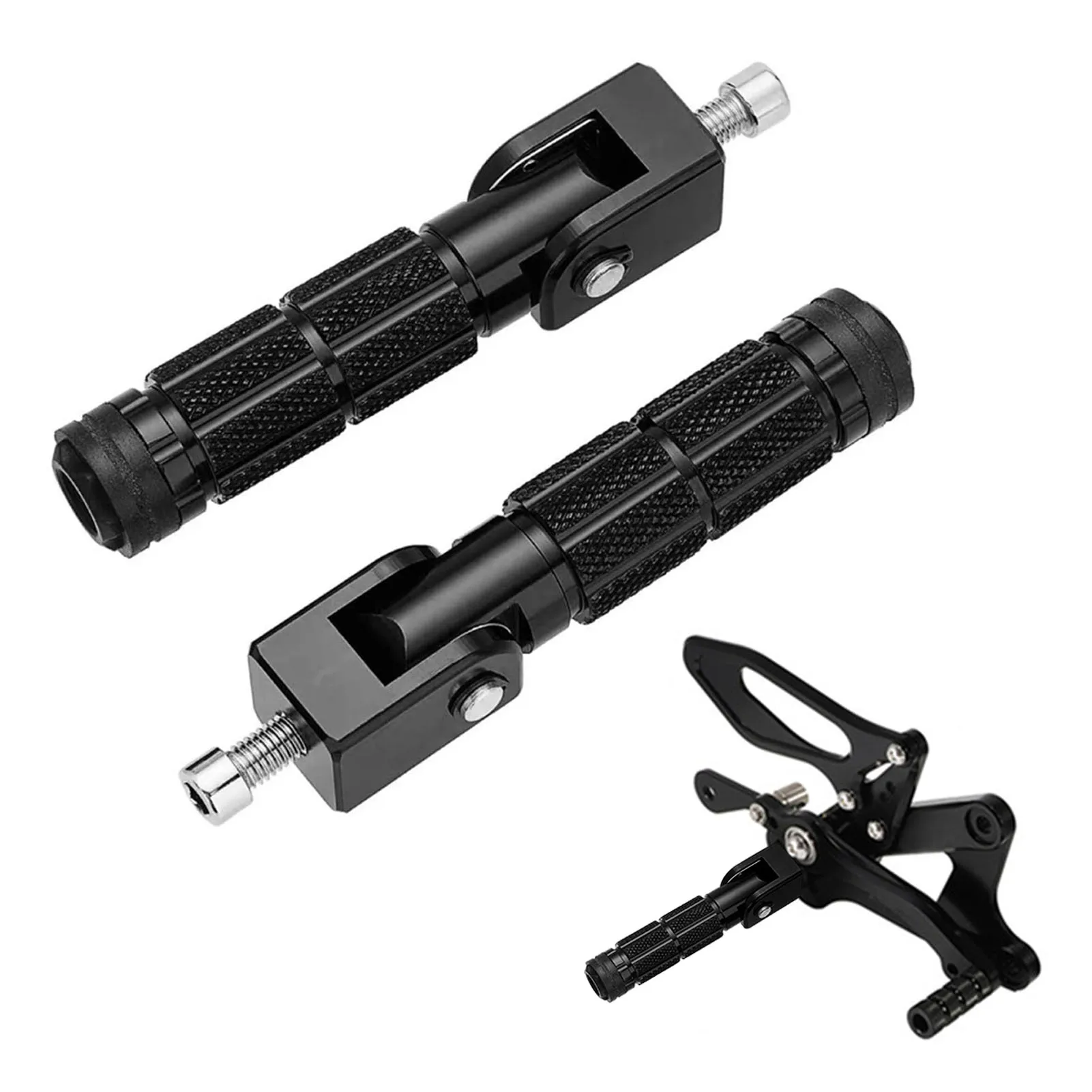 

Universal Aluminum Motorcycle Rearset Footrests Footpeg Foot Pegs Pedal For Fit Motorcycle Modified Accessories Hc022