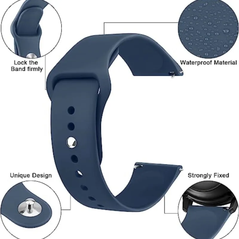 Спортивный ремешок для Amazfit GTS-GTR-4-3-2-2e-Mini-Pro-stratos 2 3 часов силиконовый браслет Correa