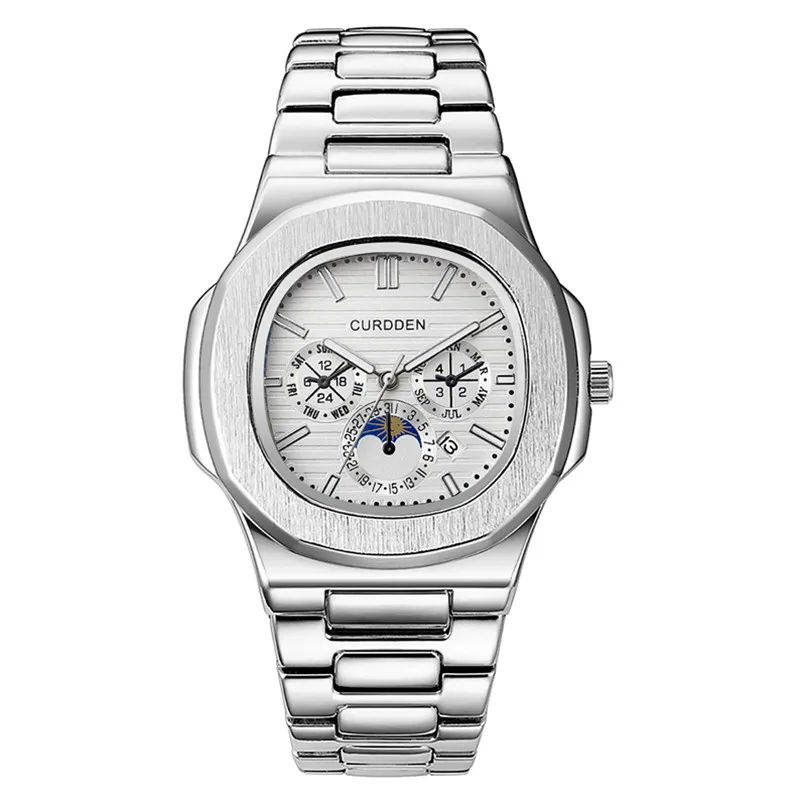 Мужские Оригинальные большие брендовые часы мужские Модные Повседневные