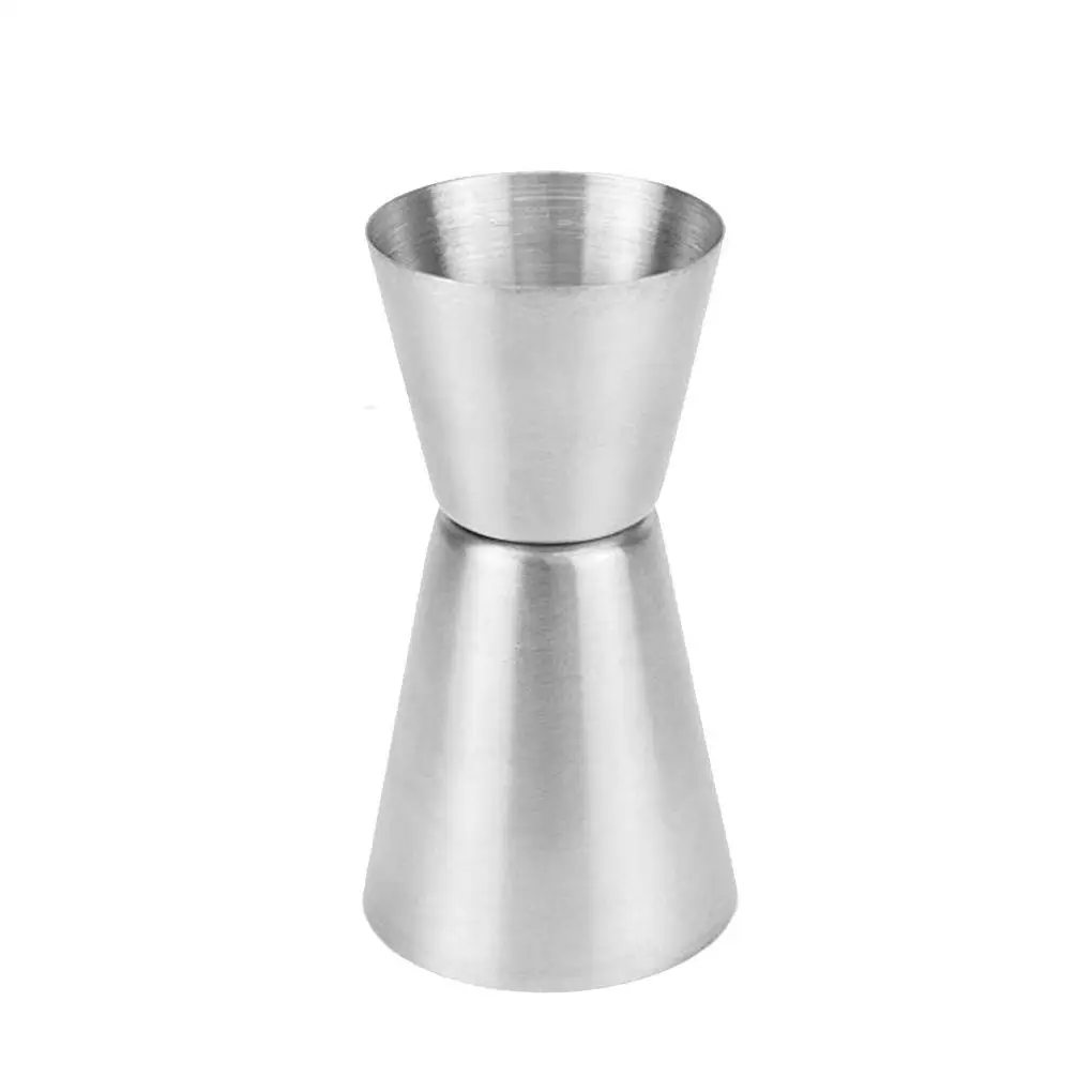 

25/50ML Double Sided Cocktail Liquor Stainless Steel Measuring Cup Bartender Drink Mixer Jigger Shot Bar Measure