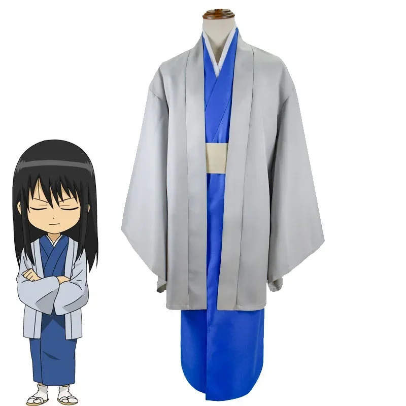Аниме Gintama костюмы Katsura Kotarou косплей кимоно костюм японский Wafuku наряд взрослый