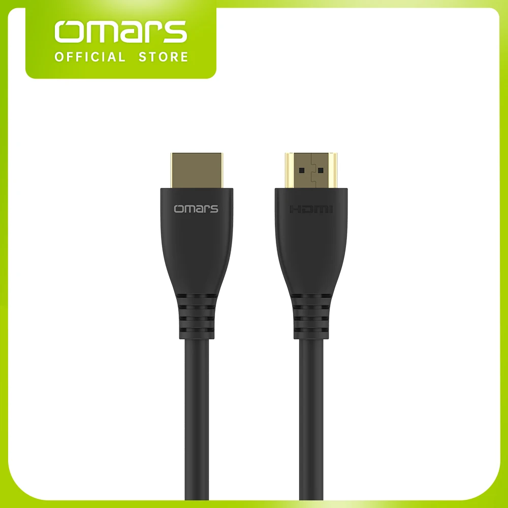 

Omars 2m 8K 60Hz HDMI Cable 2.1 2.0 3D Video Cable 48Gbps Digital Cable for Dolby Vision HDR10+ eARC TV Box PS5 Nintendo Switch