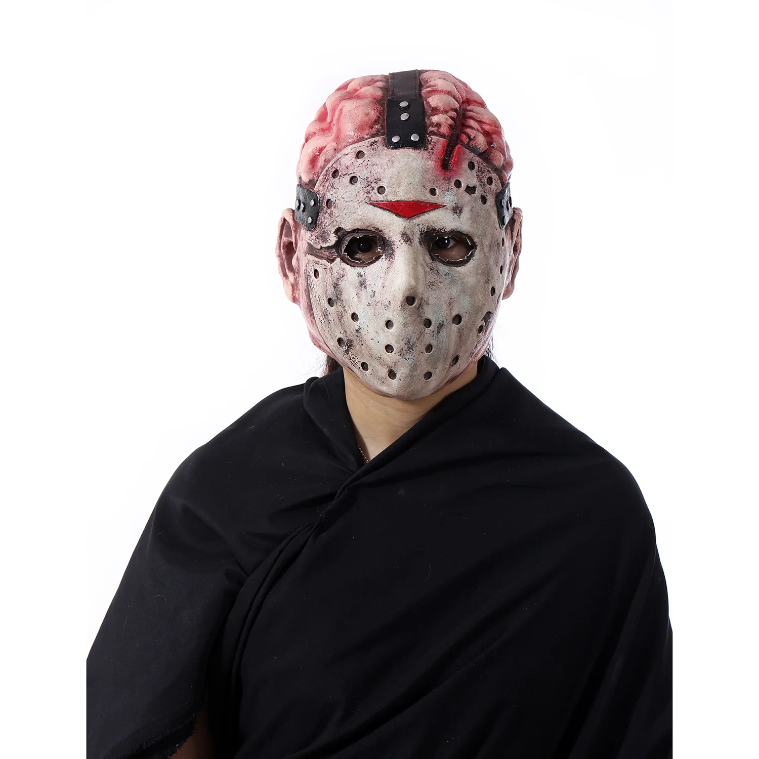 

Jason Voorhees Friday The 13Th Horror Scary Mask Halloween Scary Masquerade Latex Mask Bloody Horror Cosplay Props