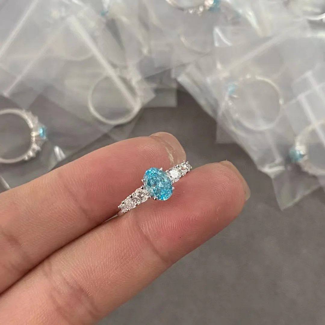 Кольцо из стерлингового серебра 925 пробы с ледяным цветком кольцо морского