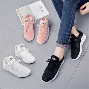 Ladies Tennis Shoes Breathable Mesh Outdoor Lightweight Sports Shoes Fashion Comfortable Casual Shoe