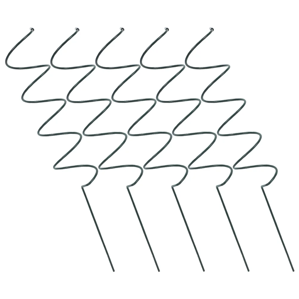 5 шт. опорные колья для растений спиральная садовая решетка овощей кронштейн