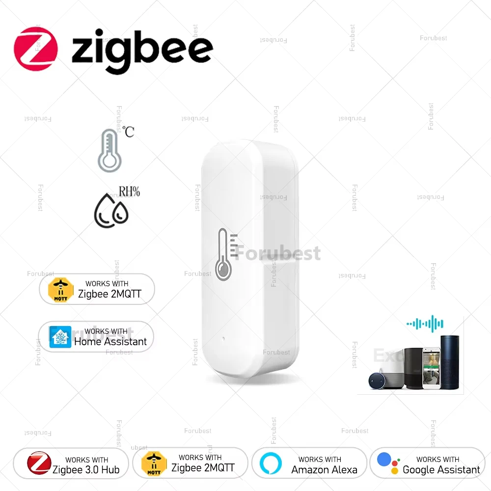 

Датчик температуры и влажности Zigbee