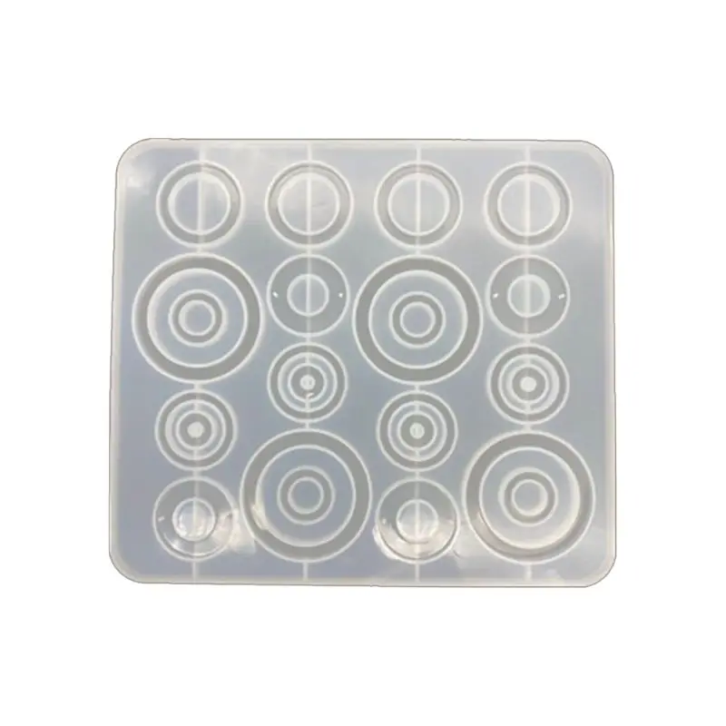 

Geometric Pendant Combination Earrings Mold Christmas Pendant Silicone Mold Home Decoration Mold Suitable for Women