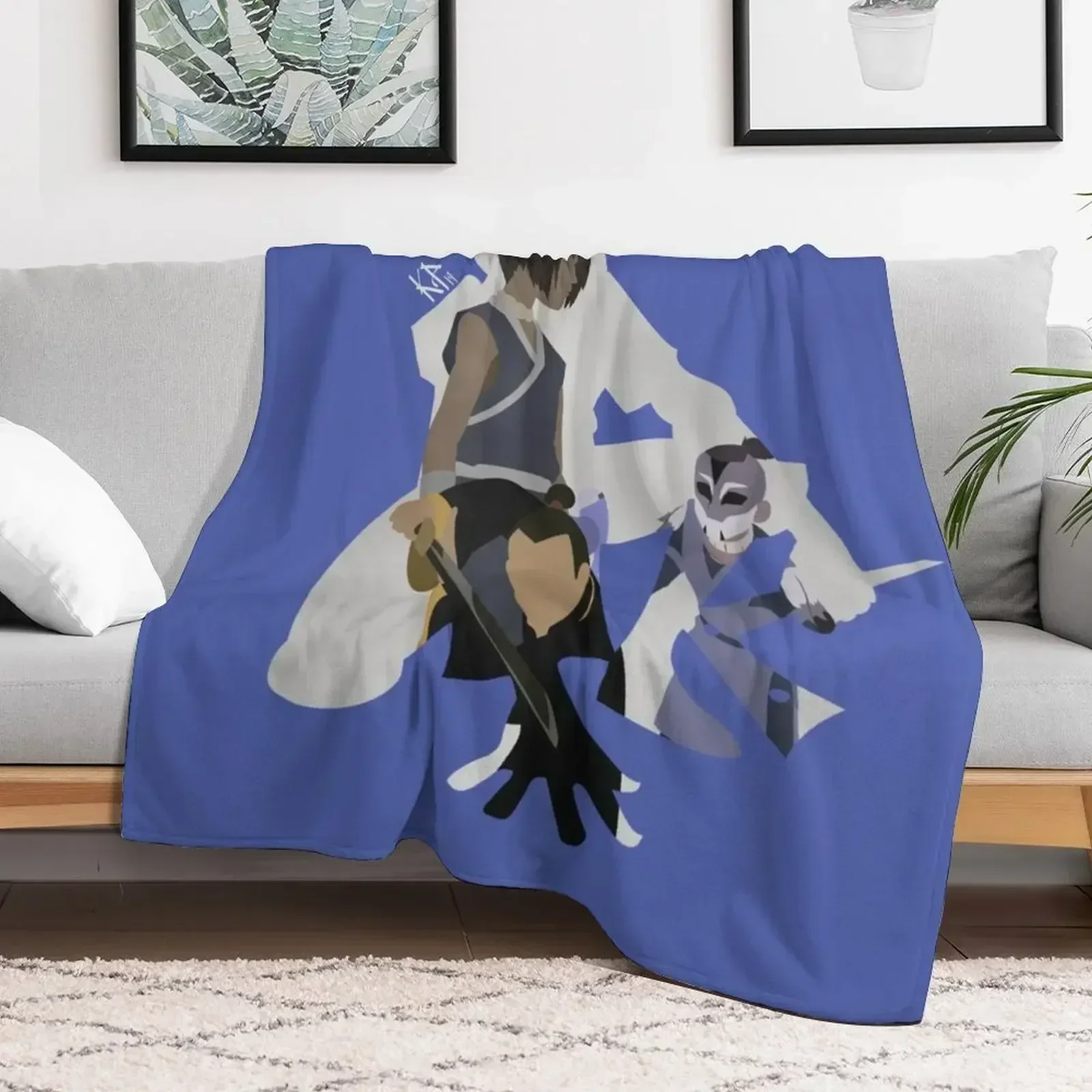 Плед Sokka the WARRIOR плюшевый