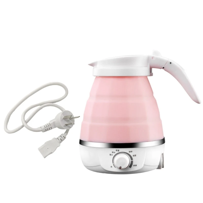 

Portable Folding Electric Kettle 220V 850W Automatic Fast Boiling Kettle High Power Tea Bottle Safety Appliance