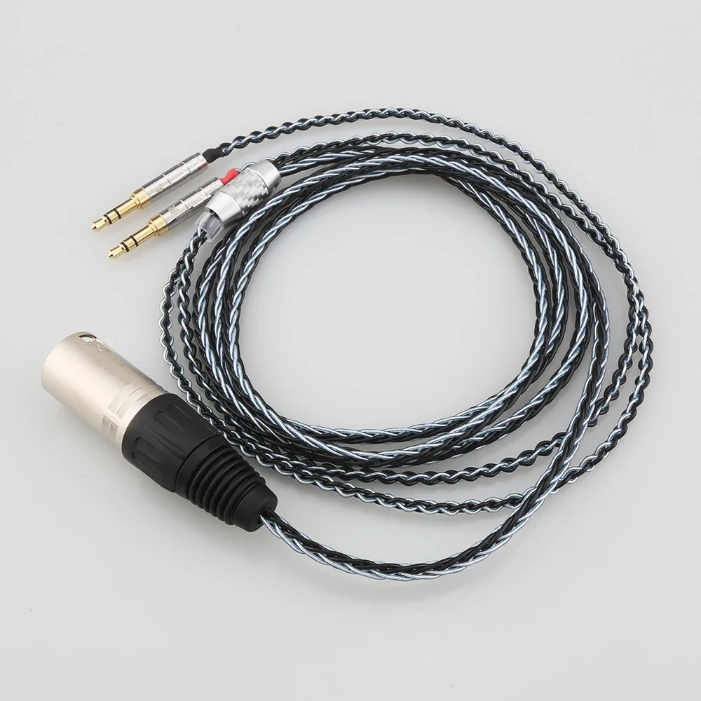 HiFi Audiocrast 8-ядерный посеребренный кабель для наушников Focal Clear ElexElegia Stellia