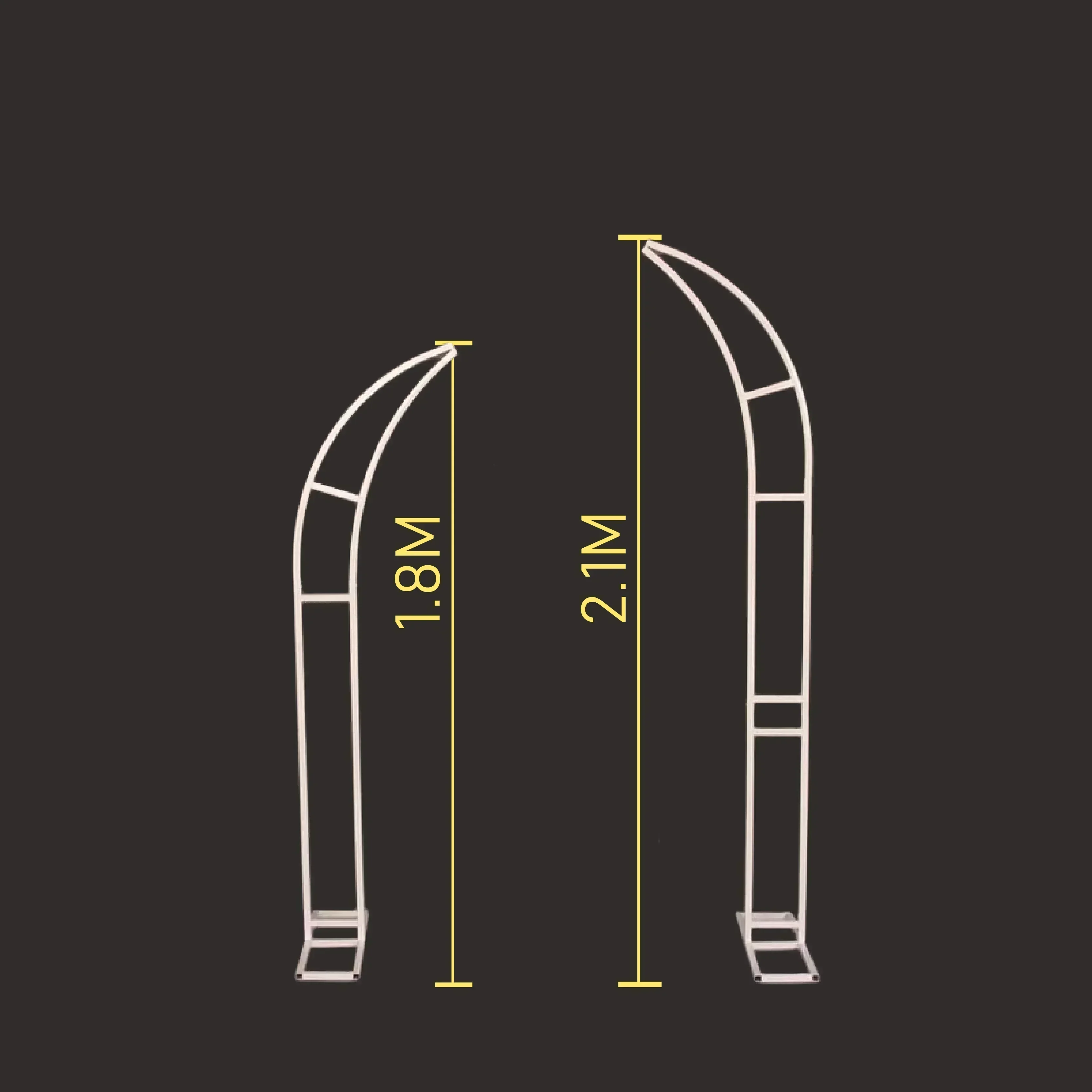 

Свадебные подставки для цветов из кованого железа
