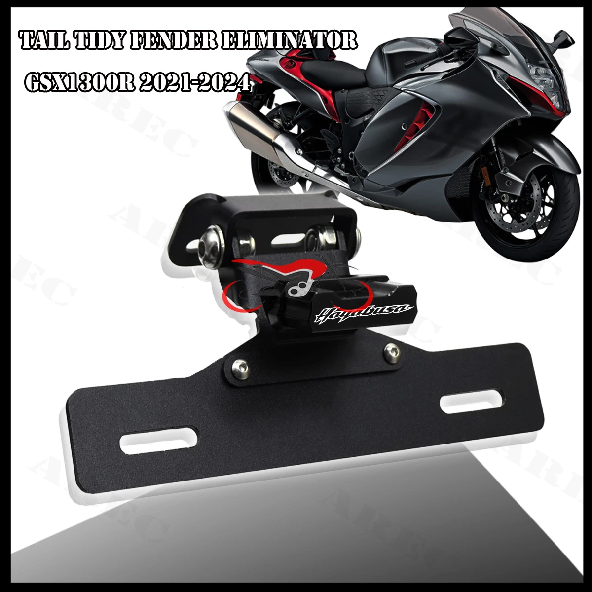 

GSX1300R задний хвост Tiday Fender Eliminator светодиодный светильник держатель номерного знака кронштейн для SUZUKI HAYABUSA GSX 1300R 2021-2025