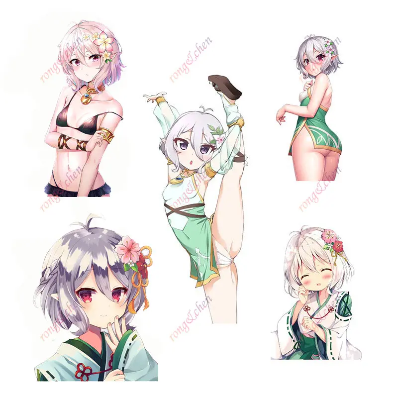 

Sexy Car Sticker Princess Connect Re:Dive Kokkoro for Car Motorcycle Racing Helmet Laptop Trunk Body Car Window PVC Vinyl Decals