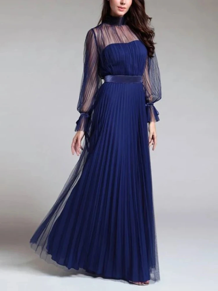 

Elegant Long Dress Women Party Dresses Prom Wedding Evening Strapless Floor Length Patchwork Hollow Out Sexy Maxi Vestidos