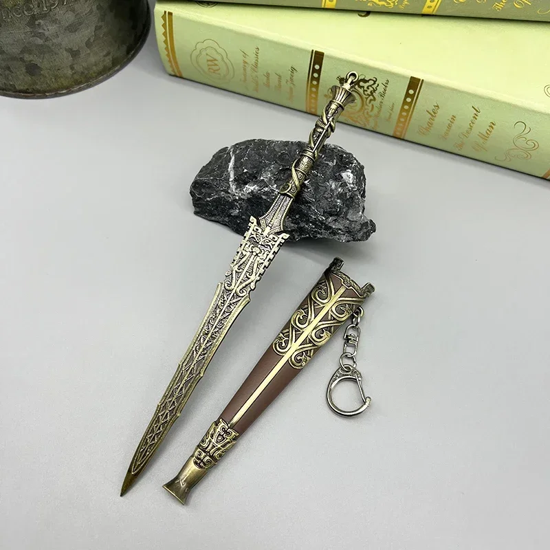 20 см копия фильма Сотворение богов в китайском стиле металлический меч оружие
