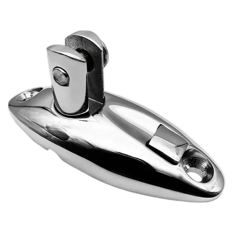 

Stainless Steel 316 Ship Top Mount Swivel Deck Hinge Sheep Horn Mountain Seat Quick Release Pin Marine Accessories