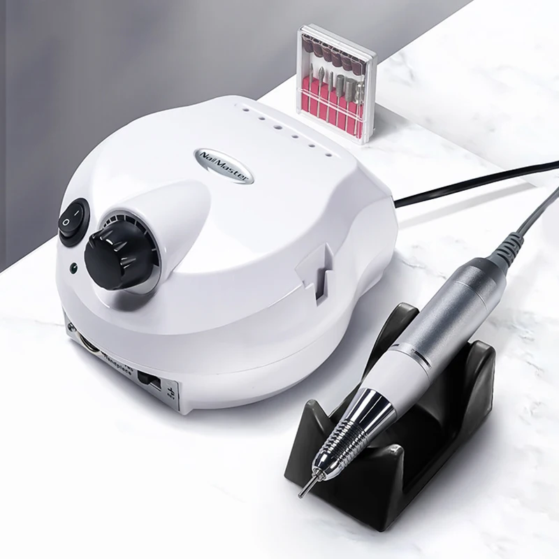 

CNHIDS 35000RPM Electric Nail Drill Machine Professional Manicure Pedicure Nail Art Salon Tools Low Noise Cutters Nail File Kit