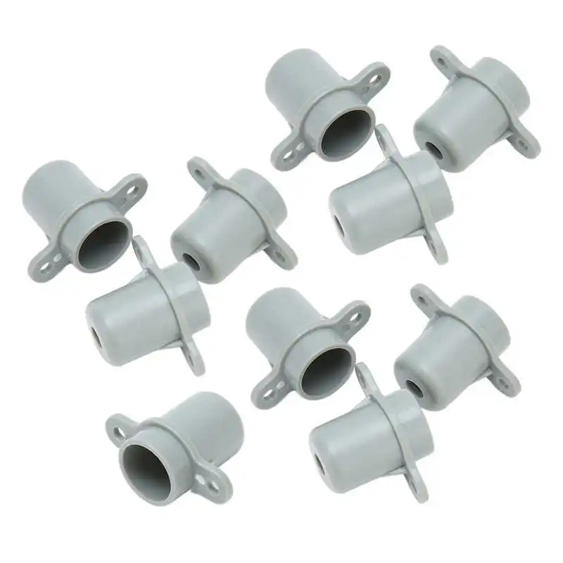 

10pcs Professional Electrotherapy Machine Plastic Shell Base Health Massage Physiotherapy Instrument Electrode Bowls Accessories