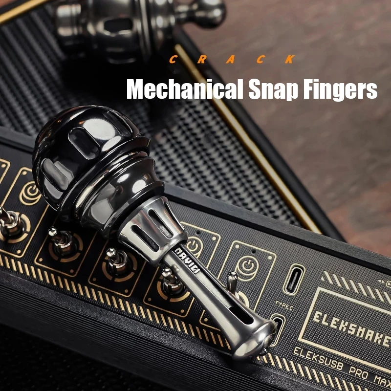 MUYI Crack Fidget Slider Mechanical Snap Finger Impact Egg Gyroscope Ratchet Metal Magnetic Toy EDC Desk Anti Stress