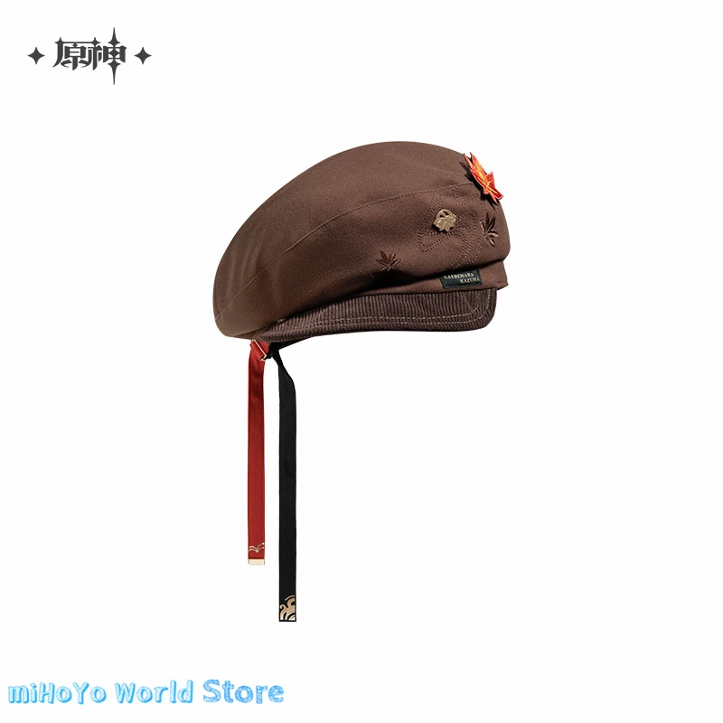 Kaedehara Kazuha Hat MiHoYo Официальная натуральная Genshin Impact Theme Impression Cloud Оригинальные
