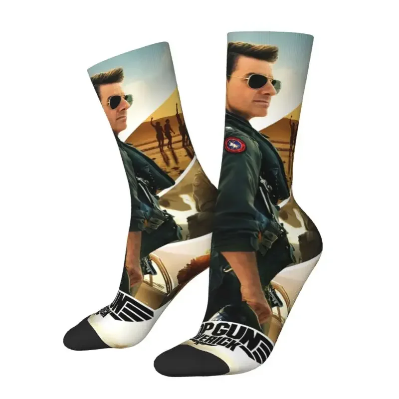 Горячая пленка Maverick Топ пистолет платье носки для мужчин женщин теплые забавные