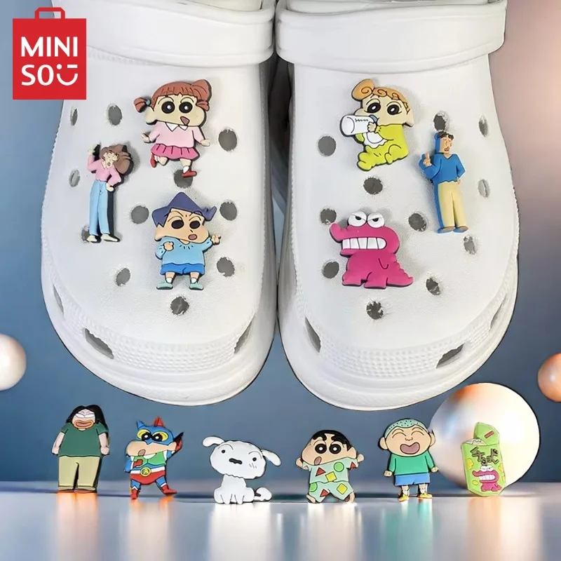 Miniso брелоки для обуви аниме