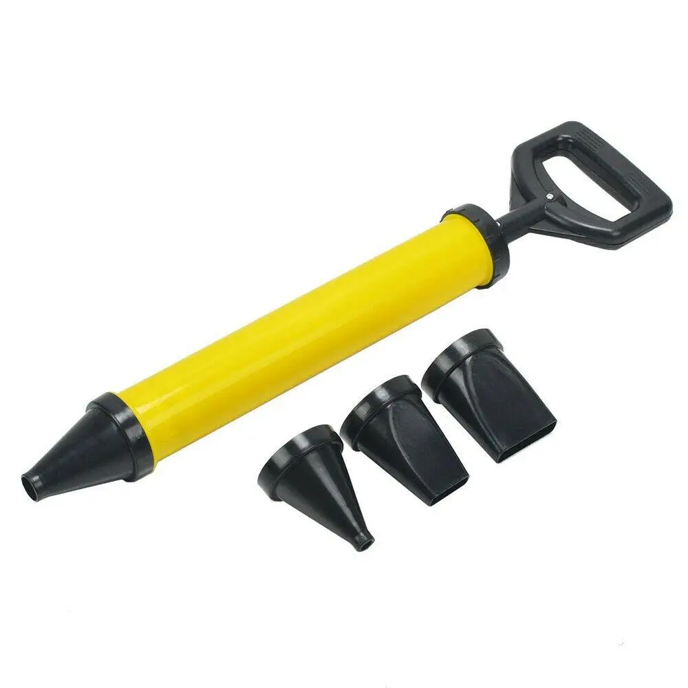High Quality Caulking Gun Cement Lime Pump Grouting Sprayer Applicator Grout Filling Tools With 4 Nozzles Construction Tools