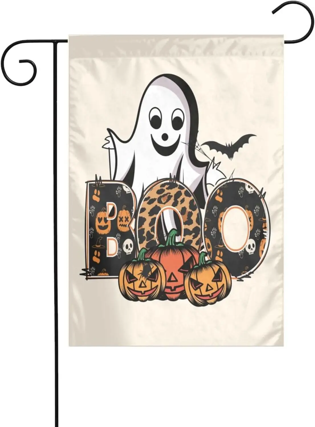 Садовый флаг Хэллоуин призрак осенний приветственные украшения для дома