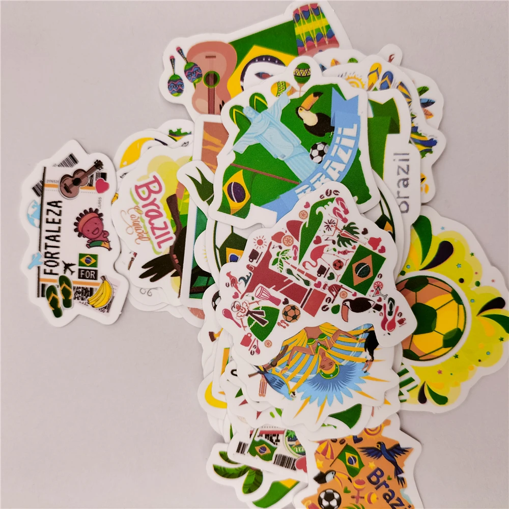Наклейки для танцев и песен в Бразилии 1/10/20/30/50 шт.