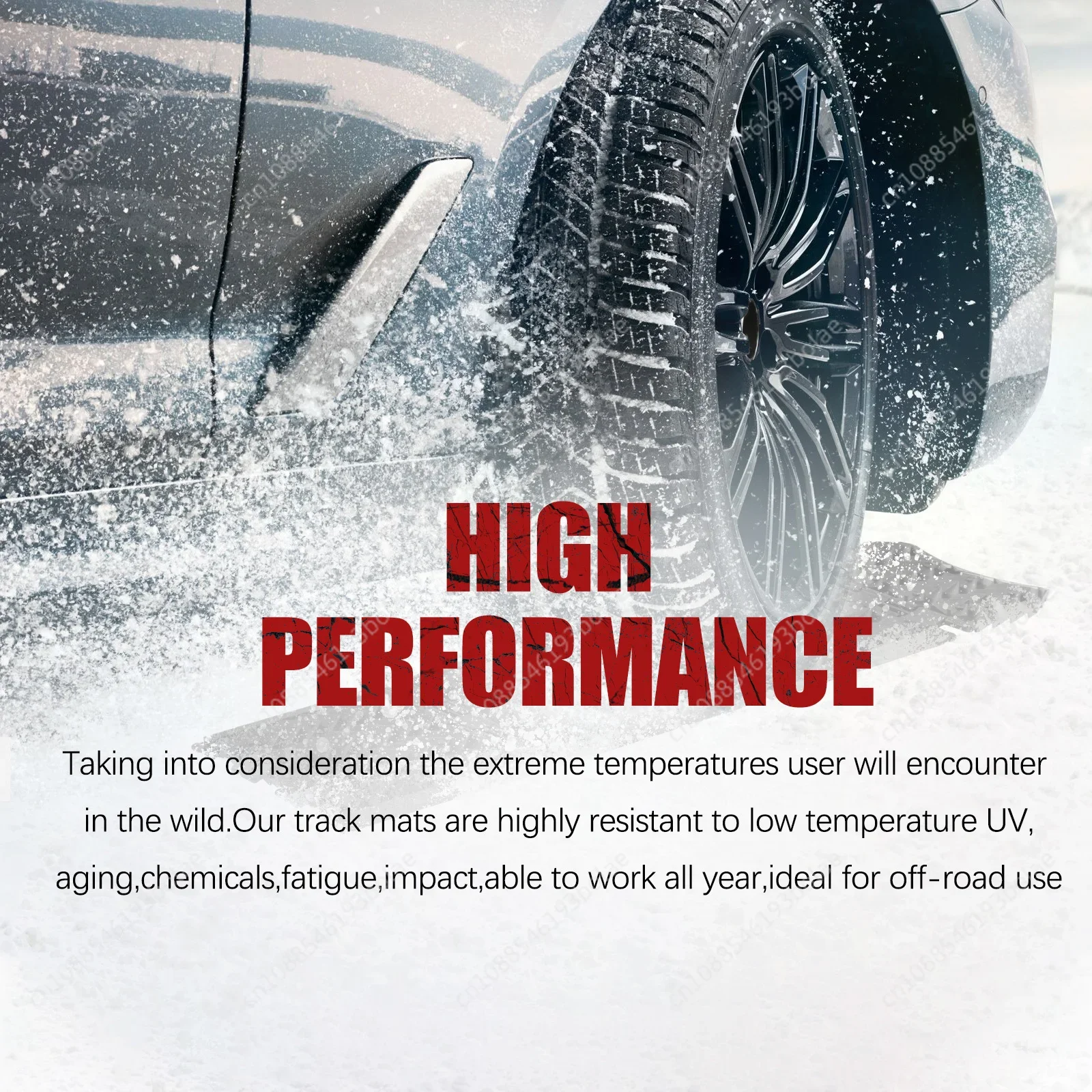 Складные внедорожные 4x4 тяговые доски для экстренных шин со снежным песком