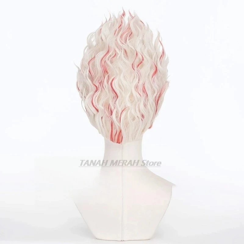 Okarun Occult Kun Косплей Парик Аниме Dandadan Очки Takakura Momo Ayase Белый Красный Короткие Волосы