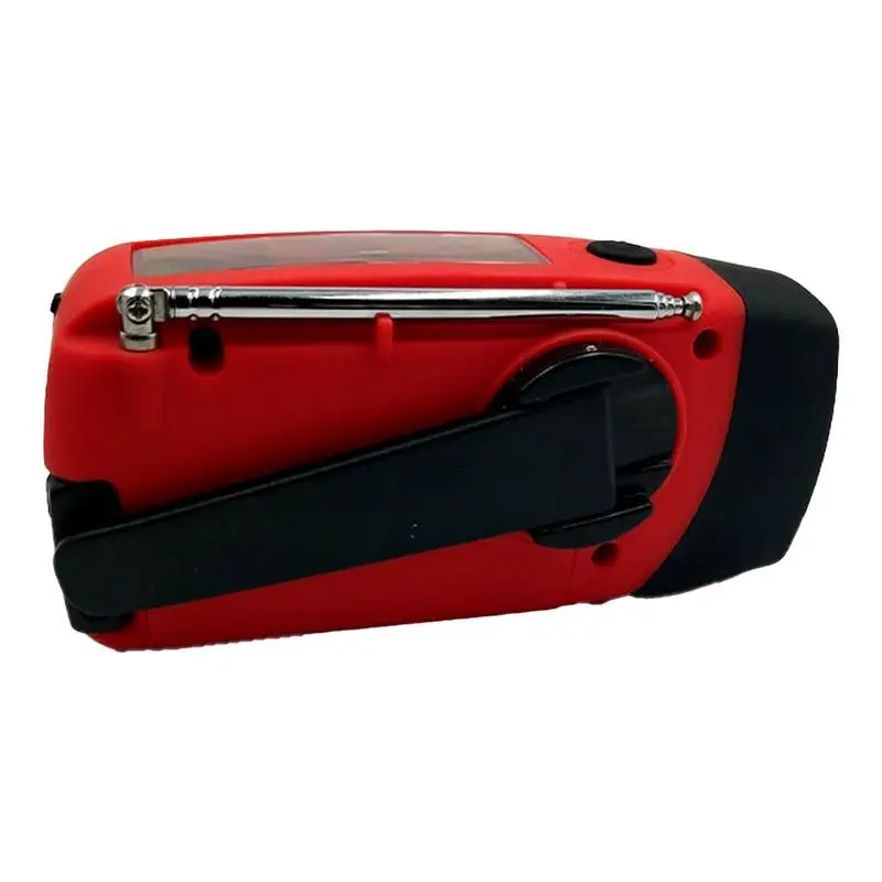 

Portable Hand Crank Radio FM Portable Weather Radio 2000mAh Power Bank For Phone/Smart Phone And Earphone