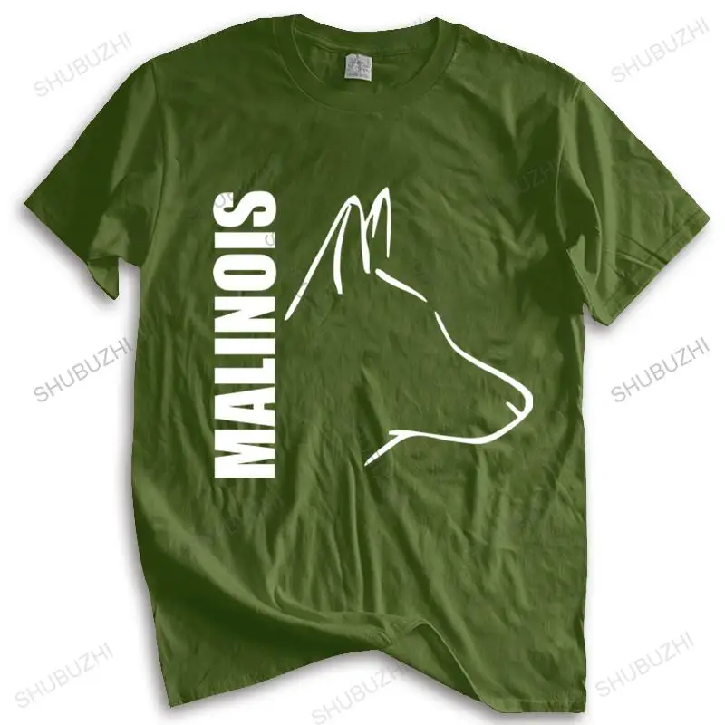 

summer t-shirt shubuzhi brand teeshirt Belgian Malinois Men's TShirt Short Sleeve Fitness T-Shirt unisex t-shirt loose tops