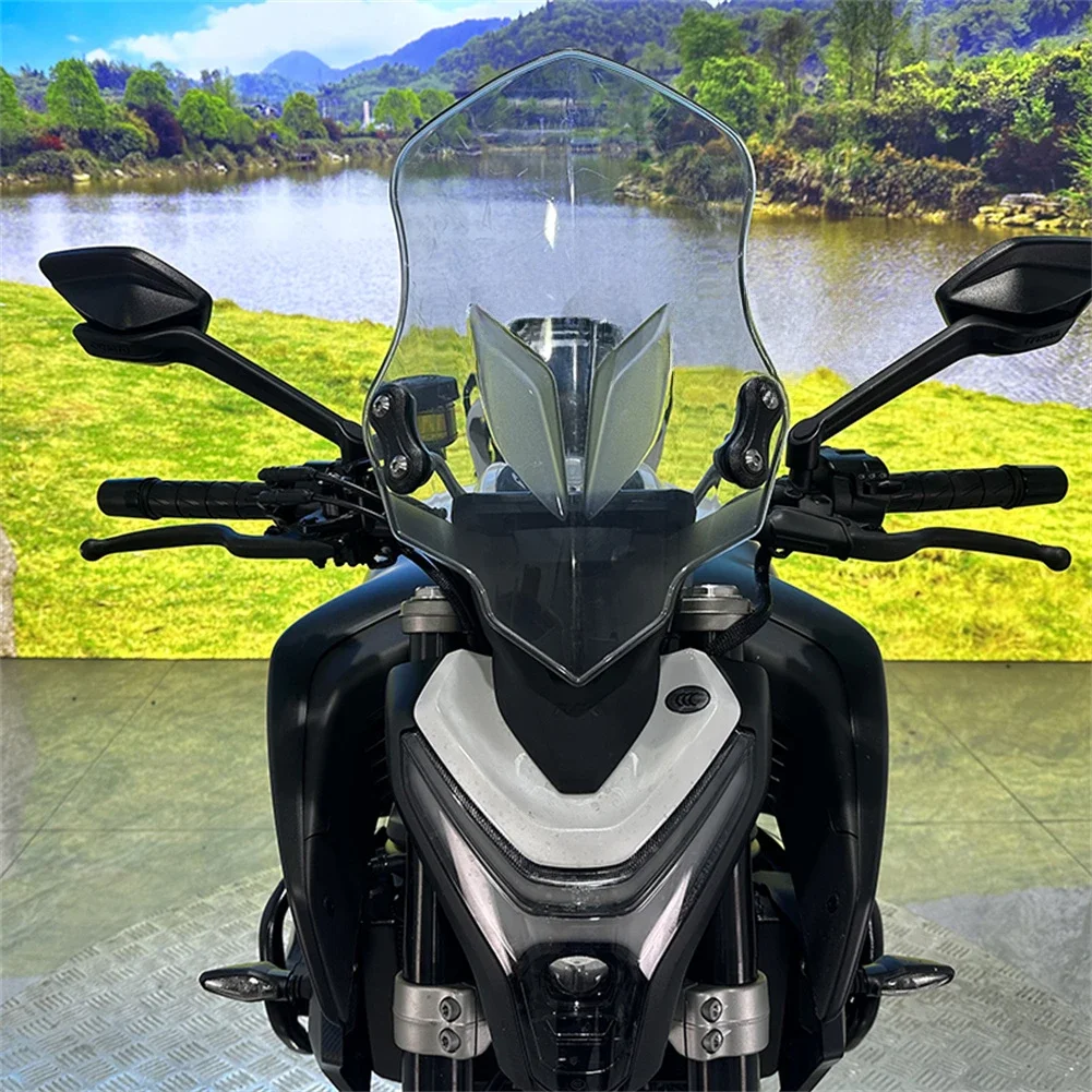 Лобовое стекло для мотоцикла CF 450 NK 250 с монтажным кронштейном переднее CFMOTO 450NK