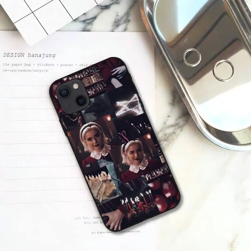 Чехол для телефона Sabrinas the little witch Spellman iPhone 11 12 Mini 13 Pro XS Max X 8 7 6s Plus 5 SE XR | Мобильные